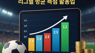 2025년 축구 배팅 전략 리그별 평균 득점을 활용한 승률 향상법